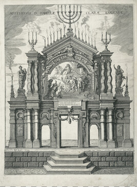 Triumphal Arch: Philip IV Appoints Ferdinand Governor of the Netherlands (Central Panel of the Stage in...