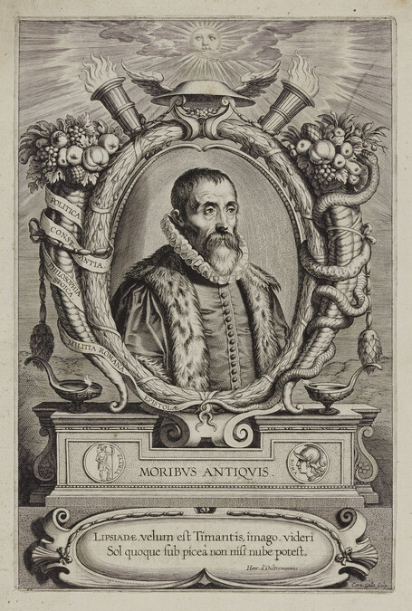 Title-Page Portrait of Justus Lipsius