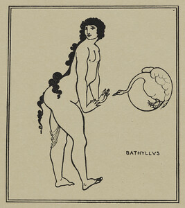 Bathyllus in the Swan Dance (Unpublished  illustration for 