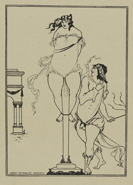 Juvenal Scourging Woman (Unpublished illustration for 