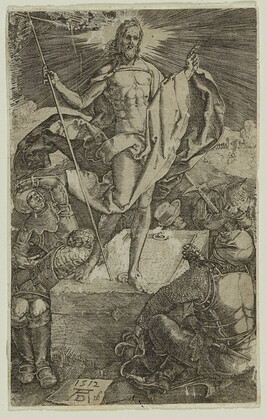 The Resurrection, from The Engraved Passion (copy in reverse)