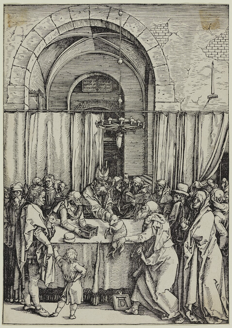 The Rejection of Joachim's Offering, from The Life of the Virgin