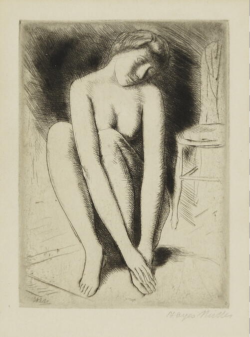 Untitled (Woman Seated on a Rug)
