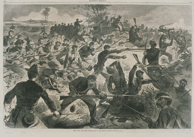 The War for the Union, 1862--A Bayonet Charge