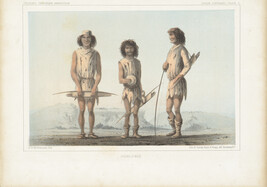 Hualpais, Indian Portraits, Plate 5, from the Report upon the Colorado River of the West, explored in...