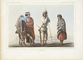 Navajos, Indian Portraits, Plate 7, from the Report upon the Colorado River of the West, explored in...