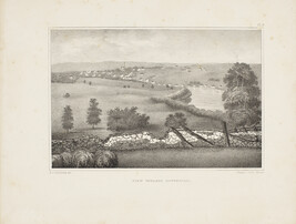 View Towards Haverhill, plate 8 from the Final Report on the Geology of Massachusetts, Vol. I. by Edward...