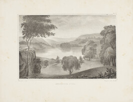 Stockbridge Pond, plate 7 from the Final Report on the Geology of Massachusetts, Vol. I. by Edward...