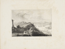 View from Mount Holyoke, plate 2 from the Final Report on the Geology of Massachussets, Vol. I. by...