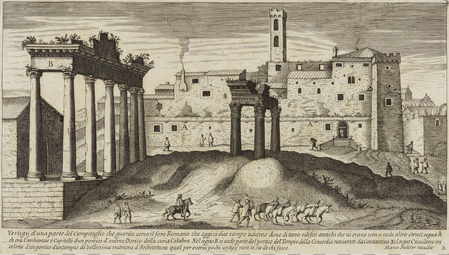 The Campidoglio from the Forum