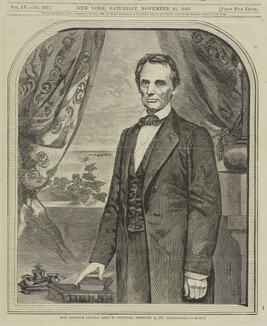 Hon. Abraham Lincoln, Born in Kentucky, February 12, 1809