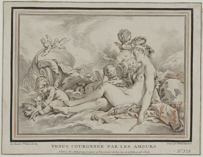 Vénus couronnée par les amours (Venus Crowned by Cherubs)