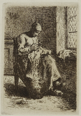 La Couseuse (Woman Sewing)