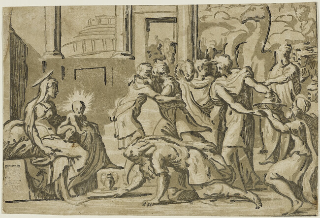 Adoration of the Magi with a Camel