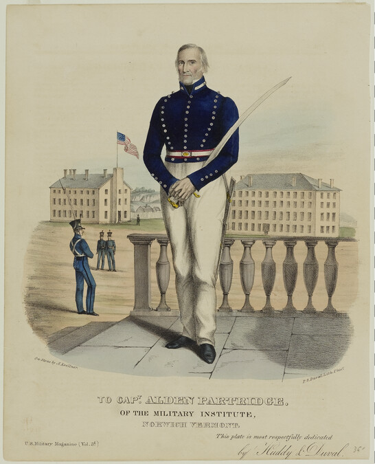 To Captain Alden Partridge of the Military Institute, Norwich, Vermont, from Volume 3 of the U.S. Military Magazine