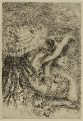 Le Chapeau Épingle: La fille de Berthe Morisot et sa cousine (The Hat Pin: Berthe Morisot's Daughter and...