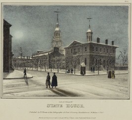 State House, Plate 11 from Views of Philadelphia, and Its Vicinity