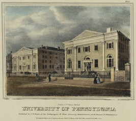 University of Pennsylvania, Plate 15 from Views of Philadelphia, and Its Vicinity