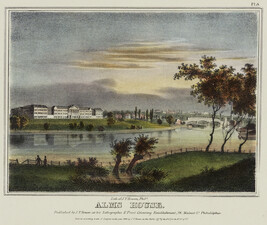 Alms House, Plate 9 from Views of Philadelphia, and Its Vicinity