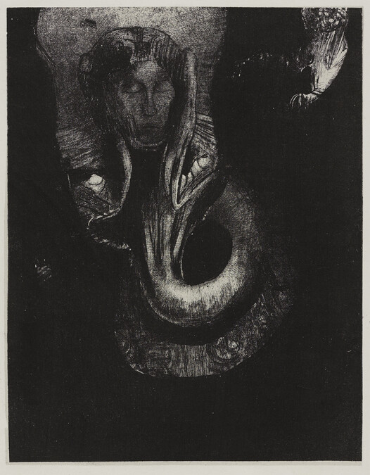 Et que des yeux sans tête flottaient comme des mollusques (And That Eyes Without Heads Were Floating like Mollusks), plate 13 from a series of illustrations for La Tentation de Saint Antoine (The Temptation of Saint Anthony) by Gustave Flaubert, 3rd version