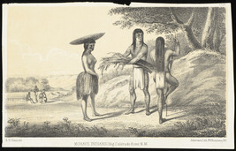 Mohave Indians (Big Colorado River, N. M.), Plate 21, from the Report of an Expedition down the Zuni and...