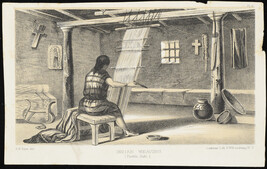 Indian Weaving (Pueblo Zuni), Plate 4, from the Report of an Expedition down the Zuni and Colorado...