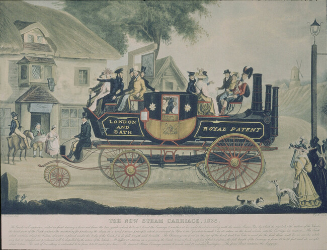 The New Steam Carriage, 1828