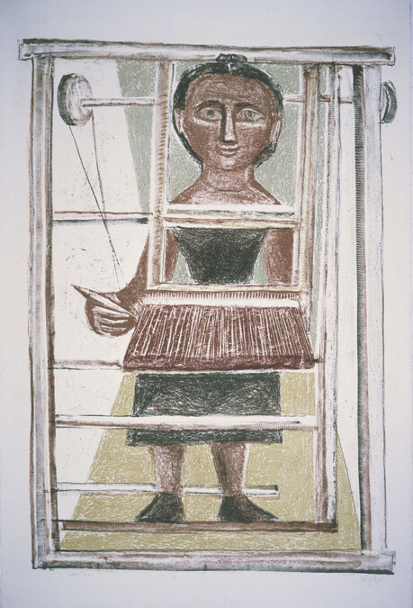 Woman Weaving