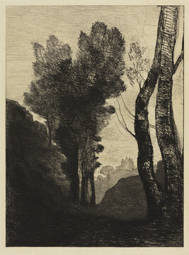 Environs de Rome (Environs of Rome; Outside Rome), Plate 21 from Eaux-fortes modernes (Modern Etchings)