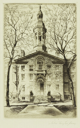 Nassau Hall, Princeton (No. 1 from portfolio 