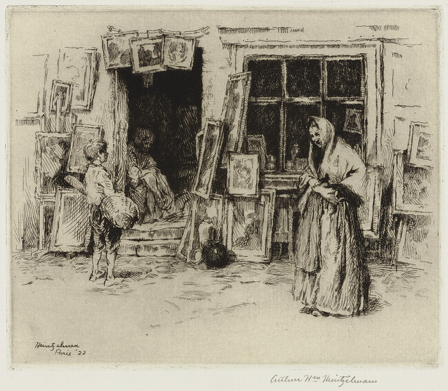 The Antiquarian's Shop (La Boutique d'un Antiquaire)
