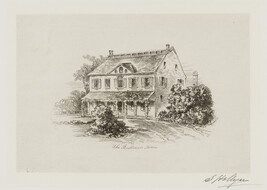 The Old Beekman House, number 2, from the portfolio Old New York