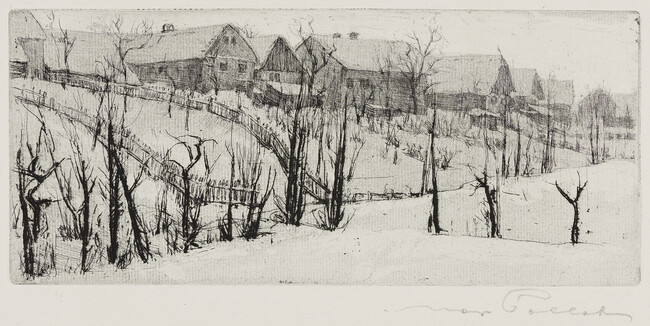 Village, Winter