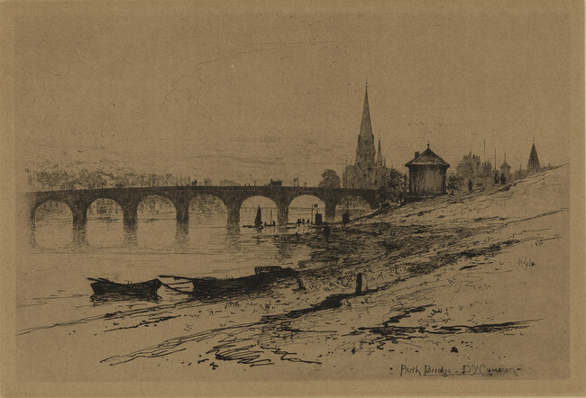 Perth Bridge, from 'The Portfolio,' Vol. XX., July 1889.