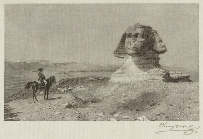 Œdipe Bonaparte before the Sphinx