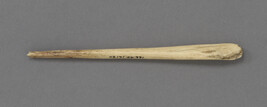 Bone Implement with a Flattened Tip