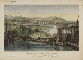 Vue de Lancastre Prise de L'Acqueduc de Bridge (Lancaster Shot of the Aqueduct Bridge)