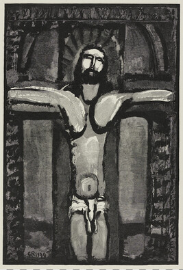 The Crucifixion, illustration from Passion by André Suarès