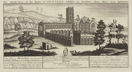 The South View of the Ruins of Fountains Abbey, in Skeldale; three miles from Rippon