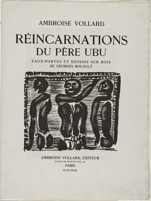 Pages 35 and 99, from Les Réincarnations du Père Ubu (The Reincarnations of Father Ubu) by Ambroise Vollard