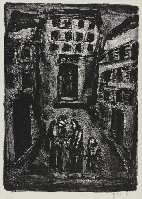 Faubourg es Longues Peines: Dans la rue (The Suburb of Long Suffering: In the Street), from the suite La Petite Banlieue (City Outskirts)