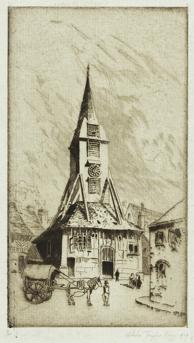 The Market Place, Honfleur