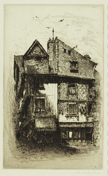Old Saumur, Houses in the Rue Dacier (Gabel Series #5)