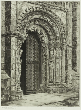 Study in Stone, Cathedral of Orense (No.VIII of the 