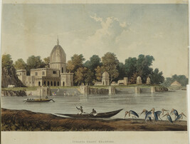 Surseya Ghaut, Khanpore from the book, A Picturesque Tour along the Rivers Ganges and Jumna by...