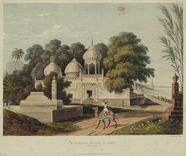 Mahomedan Mosque and Tomb, near Benares from the book, A Picturesque Tour along the Rivers Ganges and...