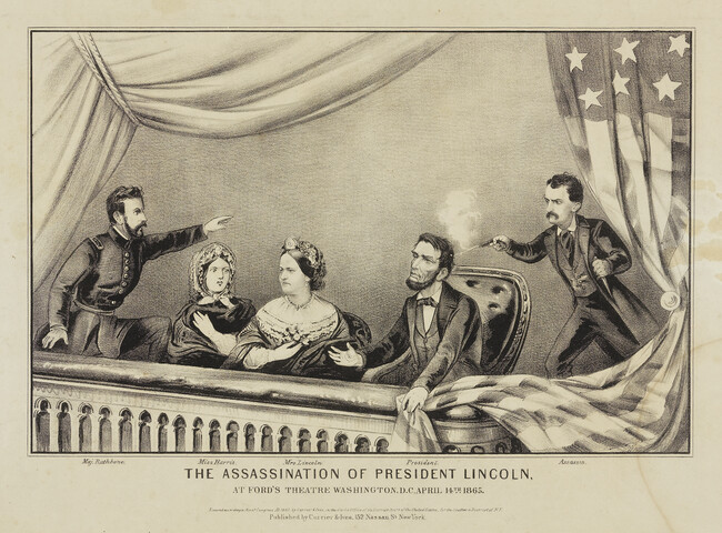 The Assassination of President Lincoln: At Ford's Theatre, Washington, D.C., April 14th, 1865