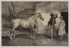 Vieux Cheval à la Porte d'une Auberge (Old Horse at the Door of an Inn)