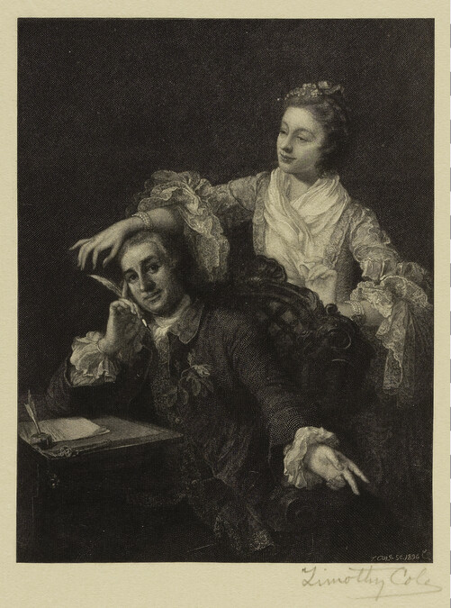 David Garrick with his Wife Eva-Maria Veigel ( also known as 