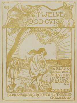 Sun and Poppies (Frontispiece), from the portfolio Twelve Wood-Cuts